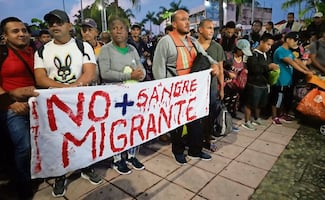 Familia de migrantes desaparecidos exigen respuestas en Chiapas; Fiscalía reconoce búsquedas activas solo de siete personas