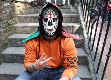 La Parka Jr., a defender el legado que dejó su padre en los cuadriláteros