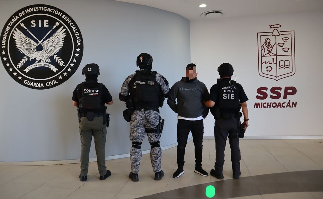 Detención del Camaleón; lugar teniente del Cártel de los Viagras. Foto: Especial