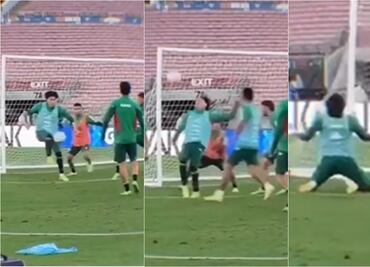 VIDEO: Guillermo Ochoa se lució con un golazo de chilena