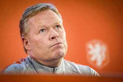 Ronald Koeman es dado de alta tras sufrir un problema cardíaco