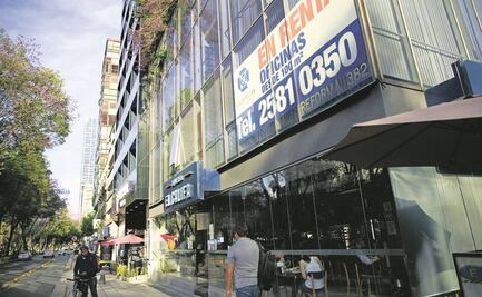 Zona de Insurgentes lidera recuperación de las oficinas
