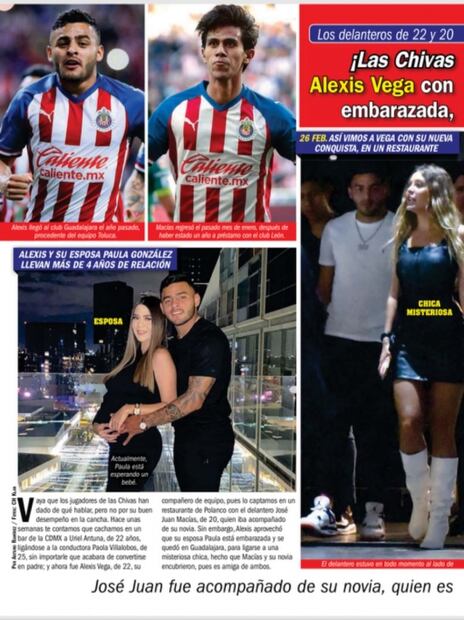 Alexis Vega y J.J. Macías involucrados en nuevo escándalo del Guadalajara