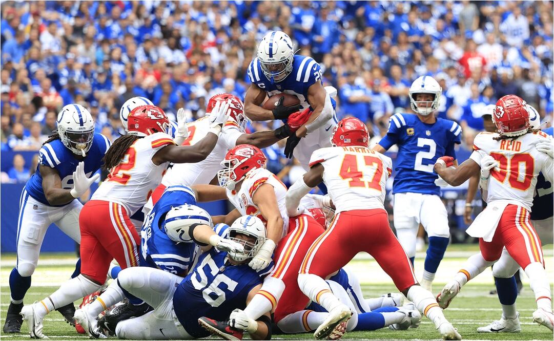 Los Colts hicieron valer la localía / Foto: AFP
