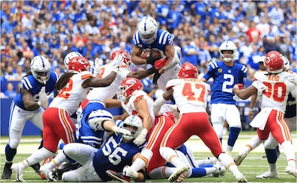 Los Chiefs de Patrick Mahomes pierden el invicto frente a los Colts
