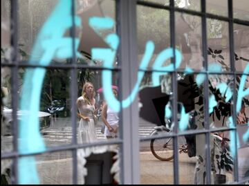 FOTOS: Comercios vandalizados durante protesta antigentrificación permanecen cerrados