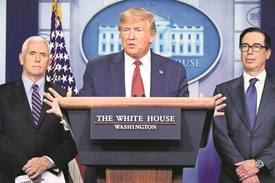 EU ha superado "la peor parte" de la pandemia, señala Trump