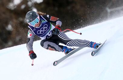 Sarah Schleper firma la mejor actuación mexicana en el esquí alpino femenil