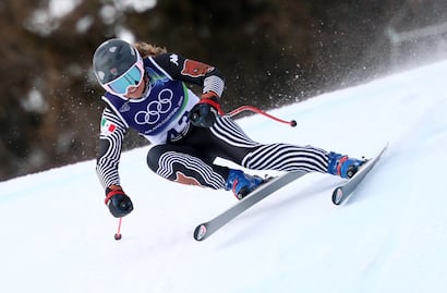 Sarah Schleper firma la mejor actuación mexicana en el esquí alpino femenil
