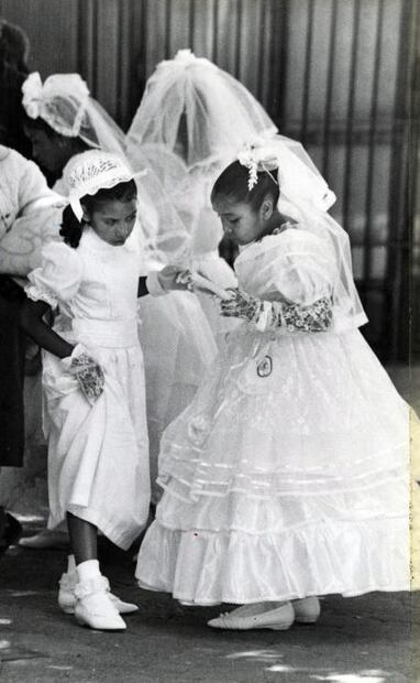La moda en los trajes de Primera Comunión