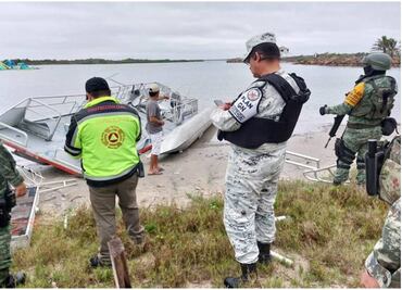 Rayo mata a pescador de camarón en Tamaulipas