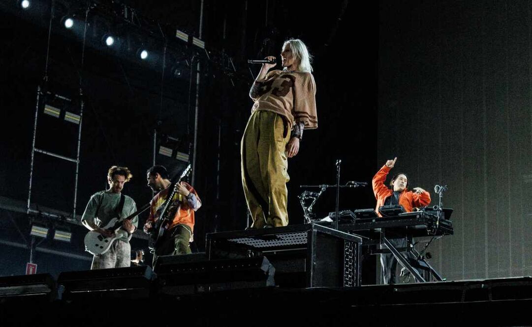 Linkin Park en el estadio GNP Seguros luego de su ultima presentación en 2015 31 de enero. Foto: Yaretzy M. Osnaya / EL UNIVERSAL