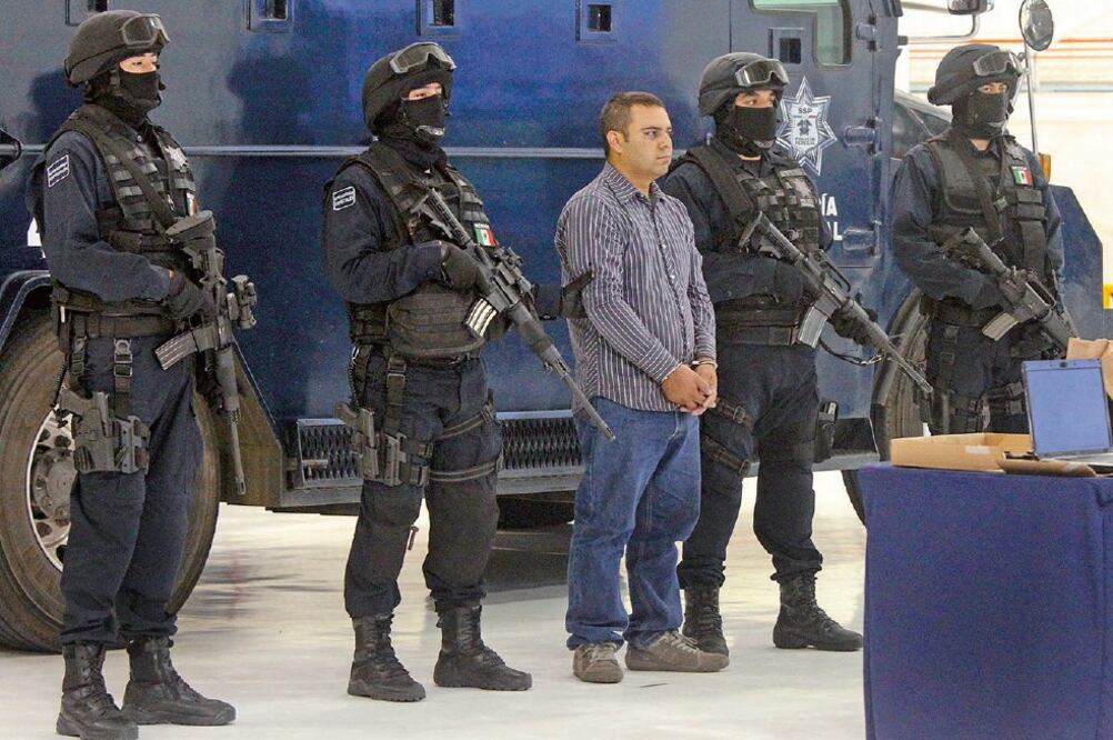 Miguel Ortíz ganó su lugar dentro de la estructura criminal, cuando era eleme nto del Grupo de Operaciones Especiales y protegió a La Familia Michoacana. Foto: ARCHIVO EL UNIVERSAL