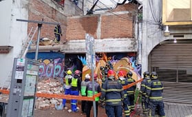 Colapsa techo en Hipódromo Condesa, hay una abuelita herida