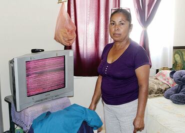 Piden TV’s para 5% de hogares afectados