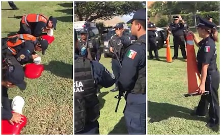 Policías federales hacen el “Mannequin Challenge” en Yucatán