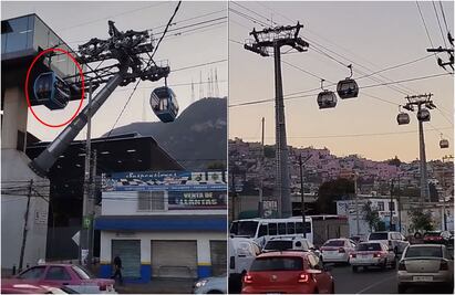 ¿Qué pasó la mañana de este martes en la Línea 1 del Cablebús? VIDEO