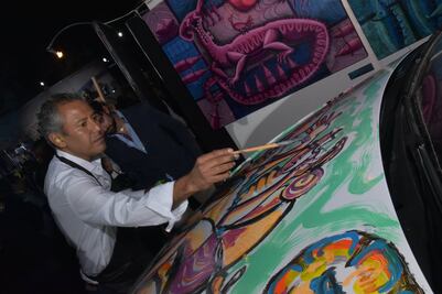 Auto Art: obras de arte sobre autos