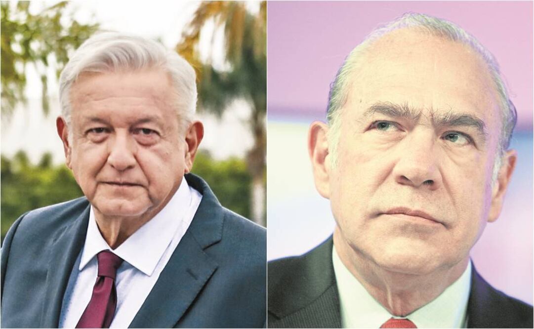 Andrés Manuel López Obrador / José Ángel Gurría Treviño. Foto: Especial