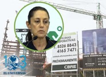Deberán replantear proyecto inmobiliario Mítikah: Sheinbaum