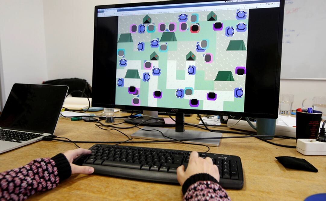 No hay final feliz en "Razor Wire": cuando un jugador logra cruzar el río Kolpa y llega a la frontera, es recibido por un cartel que muestra el alambre de púas y no le permite avanzar. Foto: Reuters