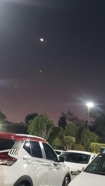 FOTOS: Así se vio la conjunción de la luna, Júpiter y Venus, en México y el mundo 
