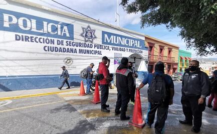 Policías en Oaxaca paran labores; exigen pruebas de Covid tras muerte de 4 elementos  