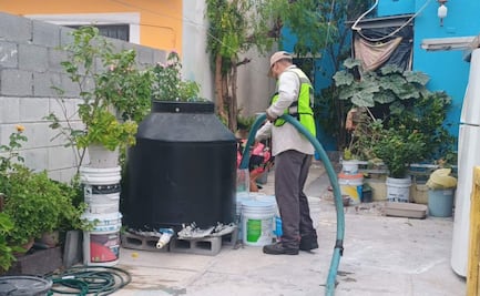 Reportan escasez de agua en Tamaulipas; brindan prioridad de suministro al 40% de la población que paga