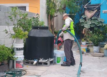 Reportan escasez de agua en Tamaulipas; brindan prioridad de suministro al 40% de la población que paga