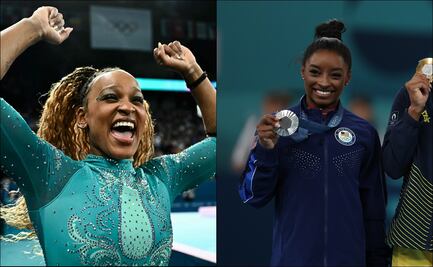 La brasileña Rebeca Andrade le arrebata el oro a Simone Biles en París 2024