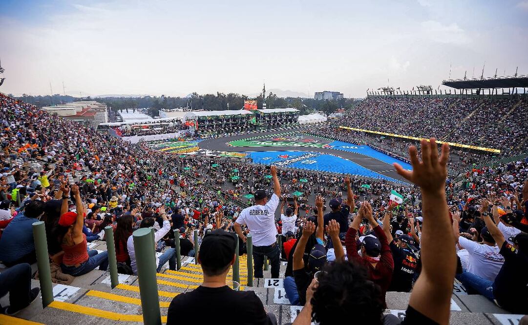 Fórmula 1 en el Autódromo Hermanos Rodríguez. Foto: Imago7