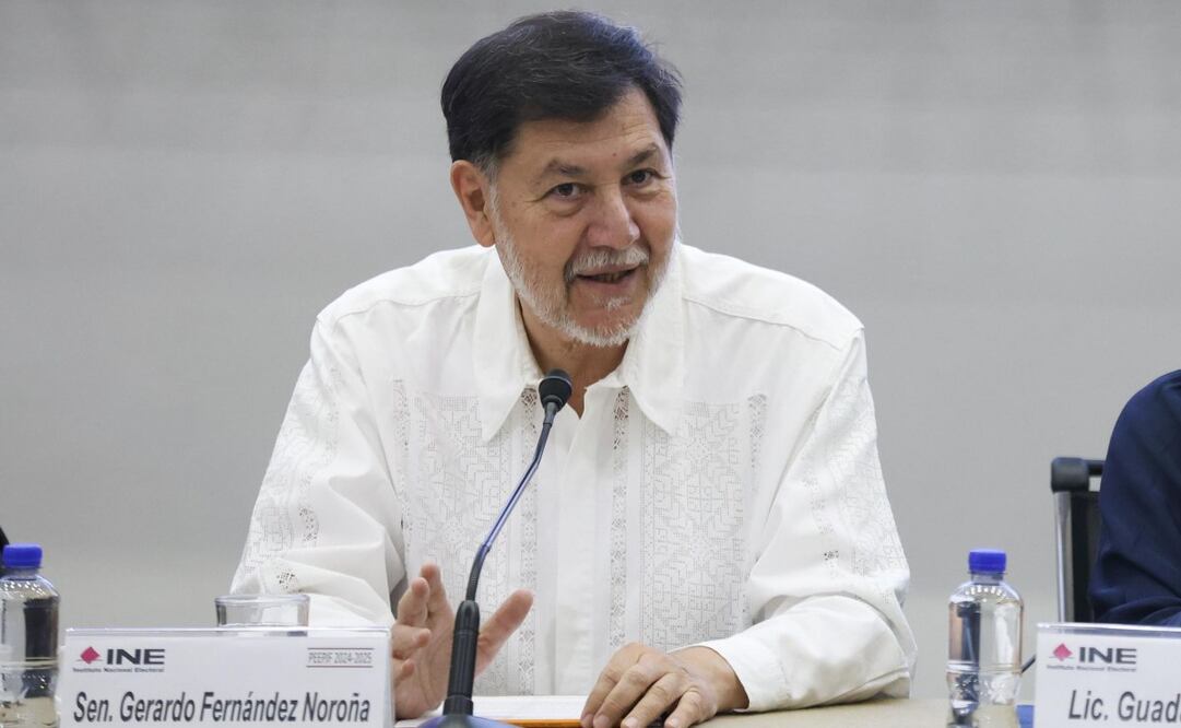 Gerardo Fernández Noroña, presidente del Senado. Foto: Diego Simón Sánchez/EL UNIVERSAL