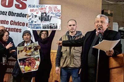 “Buscamos frenar deportación, el retiro de las visas y el muro”