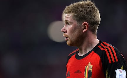 Kevin De Bruyne está frustrado con la Selección de Bélgica 