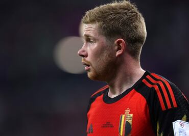 Kevin De Bruyne está frustrado con la Selección de Bélgica