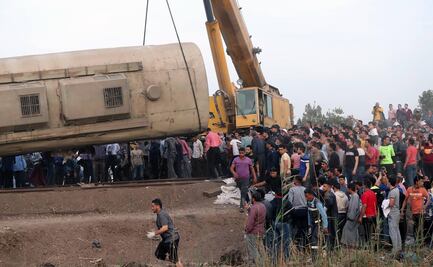 Accidente de tren en Egipto deja al menos 97 heridos