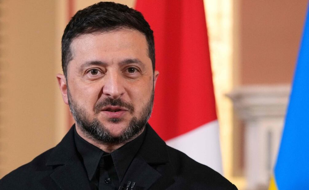 El presidente ucraniano, Volodímir Zelensky, viajará el lunes a Londres, coincidiendo con una cumbre que reunirá a los líderes de Reino Unido, Francia y Alemania. Foto: AFP