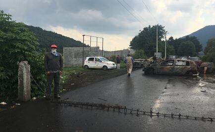 Van 16 horas del bloqueo en Nahuatzen, Michoacán