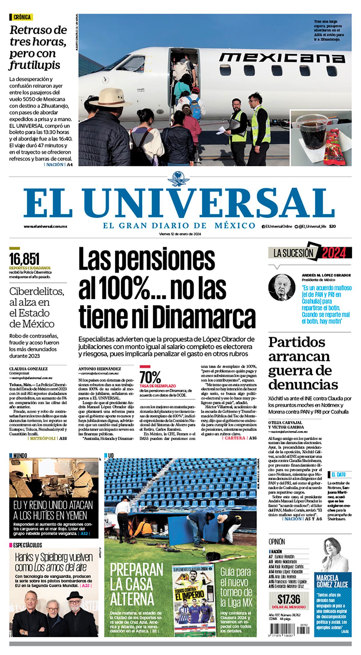 Portada impresa