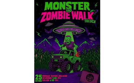 Zombie Walk Toluca 2025: Conoce la ruta, cierres viales y horarios