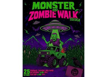Zombie Walk Toluca 2025: Conoce la ruta, cierres viales y horarios
