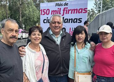Marea Rosa entrega 150 mil firmas ante TEPJF contra sobrerrepresentación de Morena en Diputados
