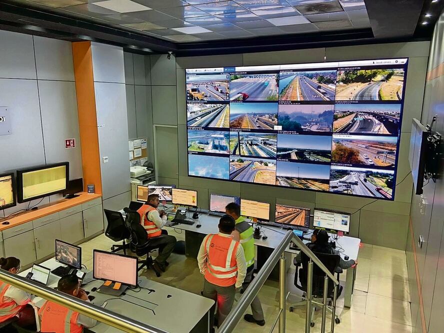 La totalidad de las 216 cámaras estarán conectadas al C5 estatal, informó el director de operación del Circuito Exterior Mexiquense. Foto: Especial