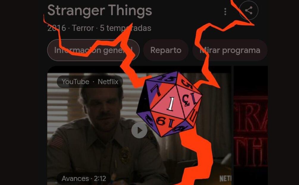 El portal de Stranger Things en Google celebra su quinta temporada. Foto: Captura de pantalla