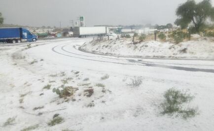 Caída de granizo deja 38 damnificados en Mixquiahuala, Hidalgo