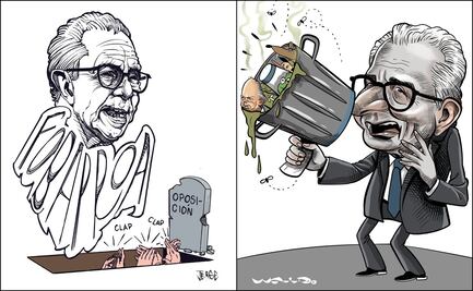 Sheinbaum vs Zedillo; 5 cartones de la prensa nacional sobre la polémica de ambos personajes… y un guiño al Fobaproa 