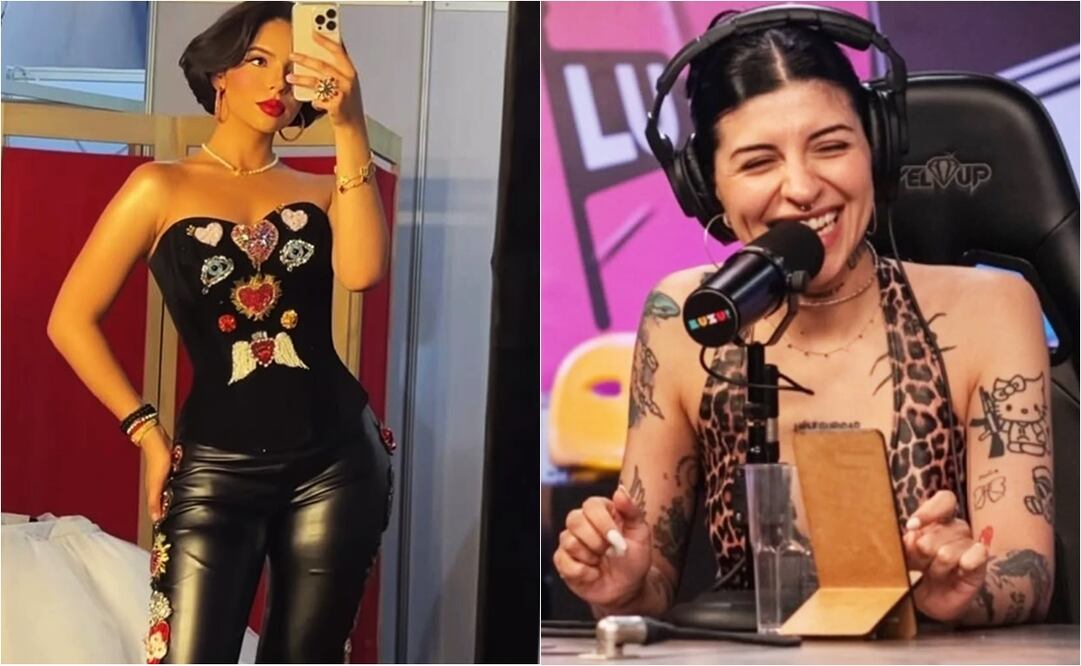 Ángela Aguilar y Cazzu entre los nombres de las personas más buscadas de internet, según conteo de Google.
Fotos: Instagram