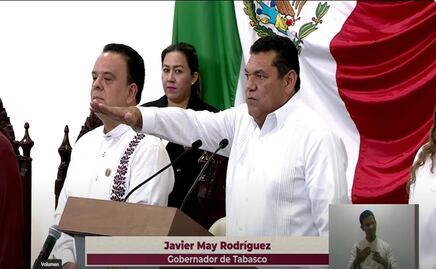 Javier May Rodríguez rindió protesta como gobernador de Tabasco y anuncia seis iniciativas clave