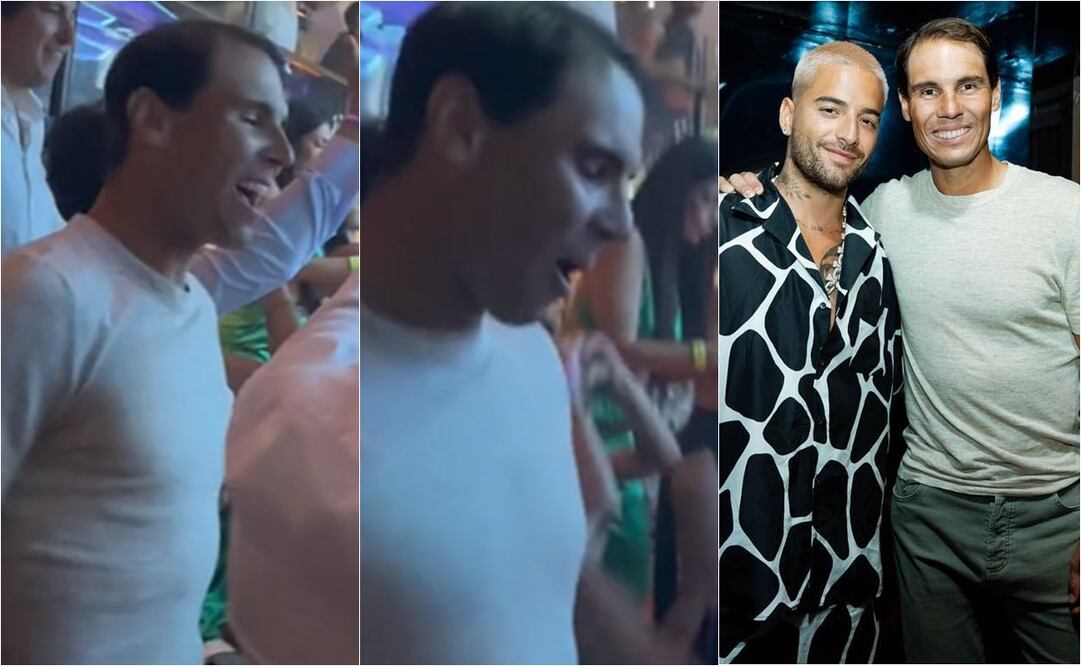 Rafa Nadal es captado mientras perrea al ritmo de Maluma / FOTO: ESPECIAL