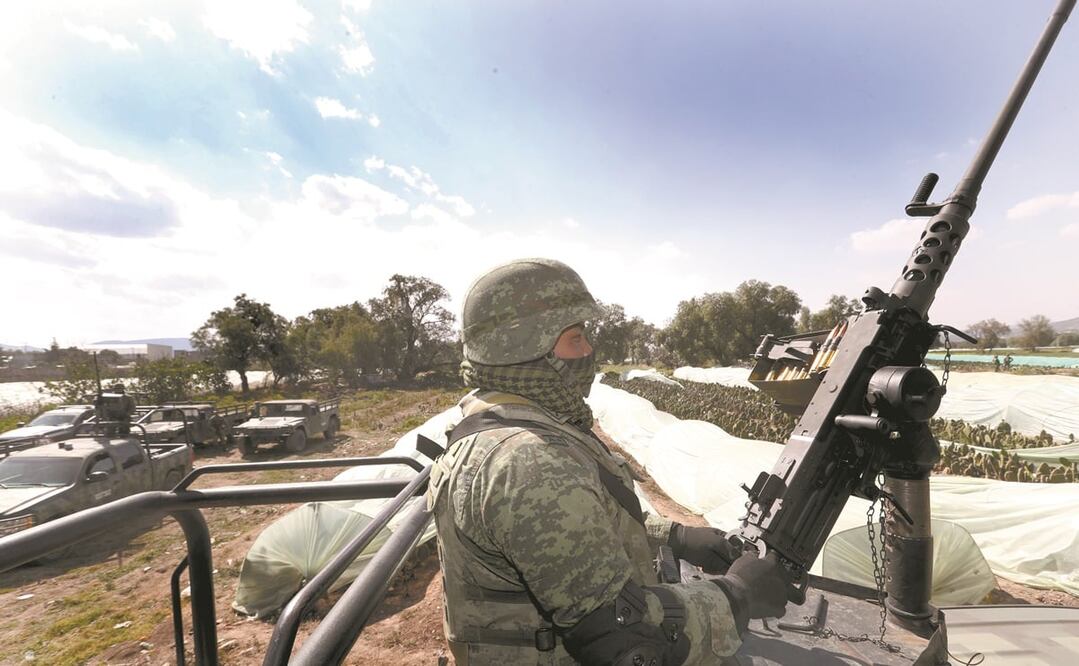Entre las armas adquiridas destacan nueve fusiles de precisión calibre 0.50 y tres ametralladoras calibre 0.50 para apoyo terrestre. Foto: ARCHIVO EL UNIVERSAL